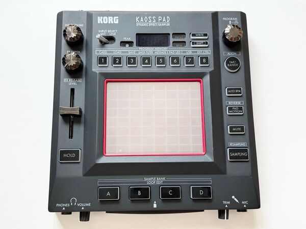 KORG KAOSS PAD KP-3 コルグ カオスパッド DJ用エフェクター サンプラー 日本語説明書付