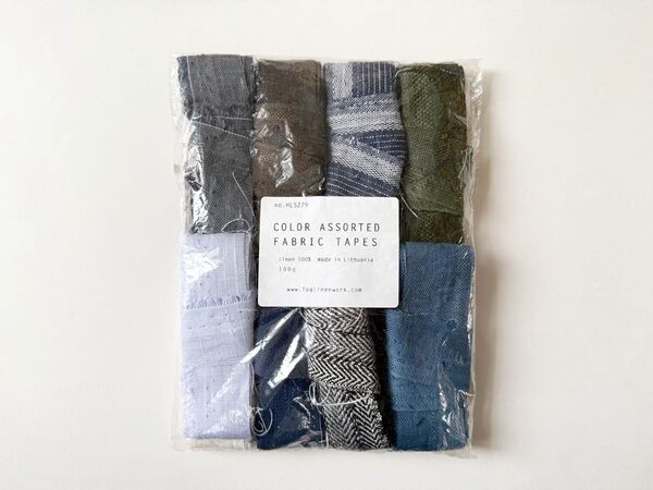 fog linen work リネン テープセット 100g カラーアソート
