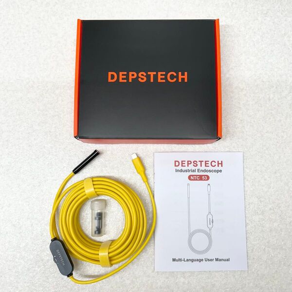 DEPSTECH ファイバースコープ iPhone iPad lightning