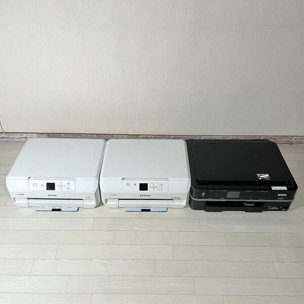 ジャンク 通電のみ EPSON EP-710A EP-707A EP-803A 3台セット エプソン インクジェットプリンター