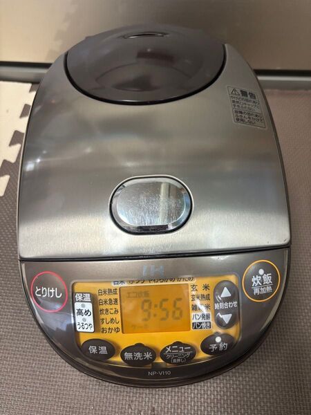 ZOJIRUSHI NP-VI10 炊飯器 象印 5.5合炊き-2020年製