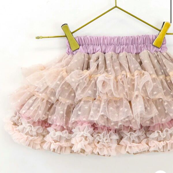 【美品】Mサイズ(90〜110)panpantutu・アフタヌーンティー・水玉・チュチュプリンセス