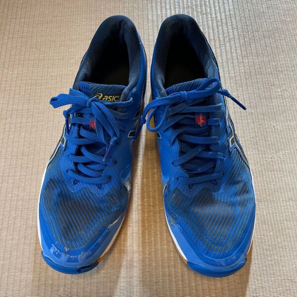 asics バレーボールシューズ 27.0cm ブルー