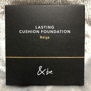 新品 アンドビー &be ラスティングクッションファンデーション ベージュ
