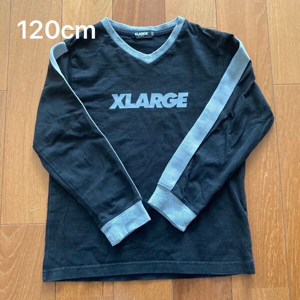 【古着】120cm XLARGE KIDS エクストララージキッズ 長袖