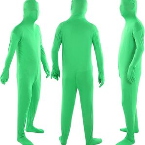 グリーンクロマキーボディスーツ 160cm