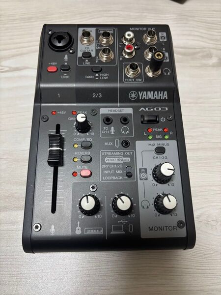 YAMAHA AG03 MK2 ライブストリーミングパック ミキサー