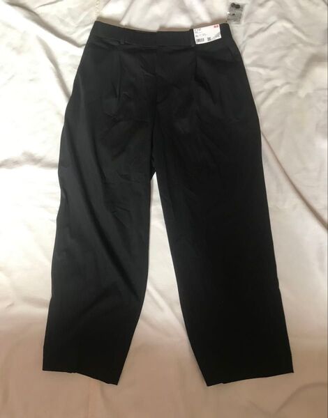 ユニクロ タックワイドパンツ ブラック 黒 XXL 未使用 タグ付き