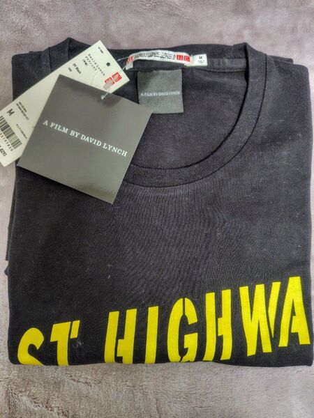 ロスト ハイウェイ デヴィッド リンチ 公式 Tシャツ ユニクロ LOST HIGHWAY David Lynch 新品 未使用