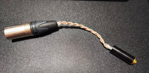 xlr4ピン 4.4mm変換ケーブル