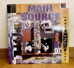 Main Source Just Hangin Out Just Hangin' Out Large Professor Nas Breaking Atoms Wild Pitch Q-tip Pete Rock Marley Marl Biz Markie