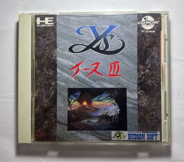 PCエンジン CD-ROM2 イースⅢ イース3 ゲームソフト