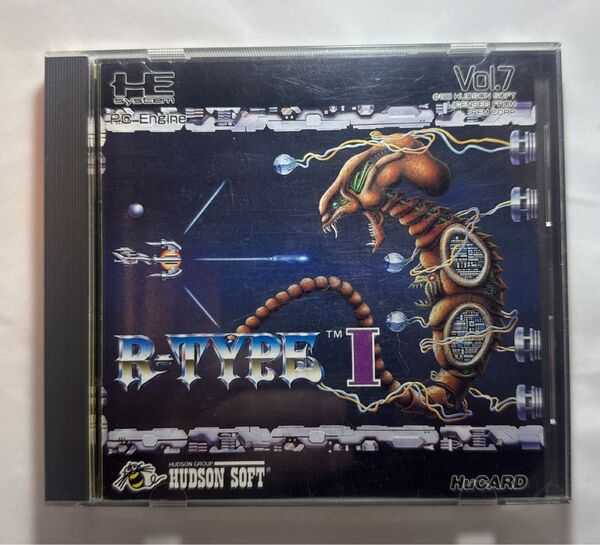PCエンジン HuCARD ソフト R-TYPE アールタイプ Ⅰ 箱説付き