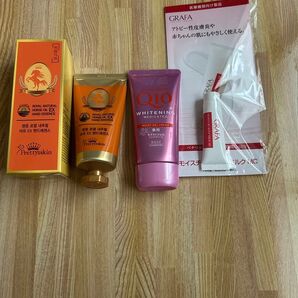 コーセーQ10 ジェルハンドクリーム Prettyskin韓国 馬油ハンドエッセンス グラファモイスチャーミルク