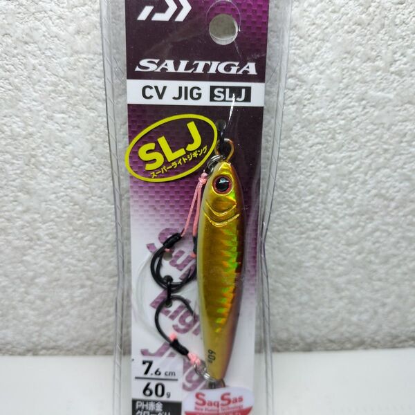DAIWA ソルティガ CV JIG SLJ メタルジグ 60g