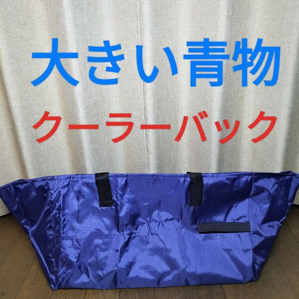 青物 釣り クーラーバッグ 保冷バッグ ブルー
