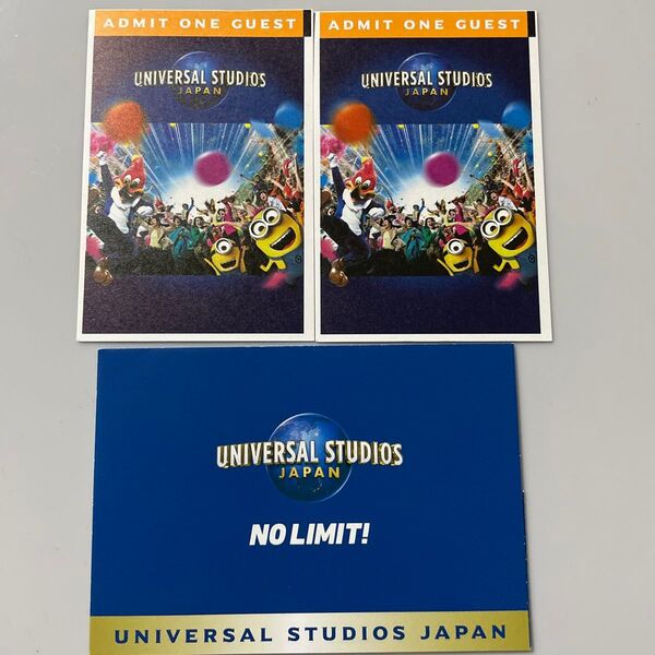 USJ スタジオパス大人2枚(2025.6.26まで)未使用