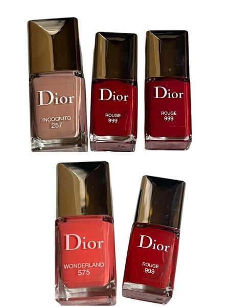 5点セット Dior ディオール ネイルエナメル ネイルカラー