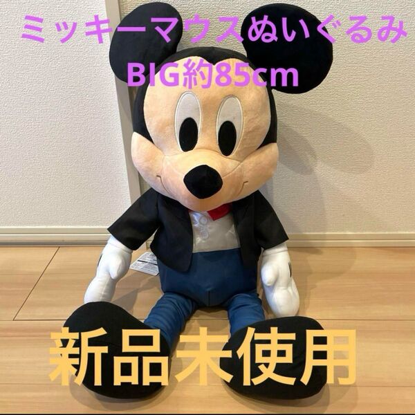 ミッキー ぬいぐるみ BIG ミッキーマウス ミニー ディズニー 新品 未使用