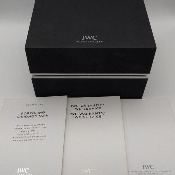 IWC ポートフィノ 純正ボックス 取扱説明書 クロス