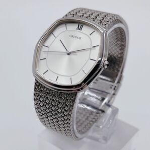 【美品】CREDOR SEIKO オクタゴン 時計 スクエア 7771-5040