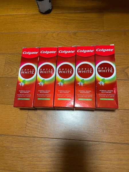 Colgate Optic White Sparkling 歯磨き粉 5本セット