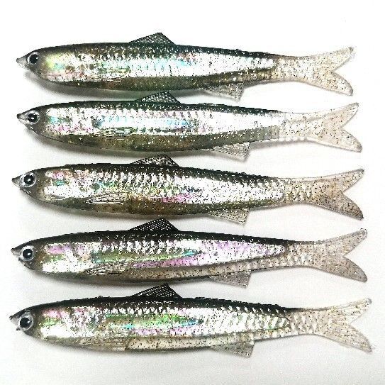 まるで本物 生いわし風 青物 ジギング エギング タチウオ シーバス 飲ませ 泳がせ ヒラメ コチ タイラバ イカエギ タコエギ
