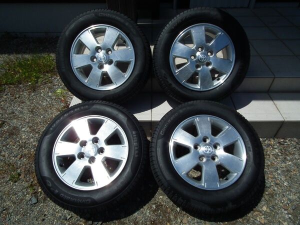 トヨタ ノア 純正 15インチ PIRELLI(ピレリ) CINTURATO P6 195/65R15 タイヤホイールセット