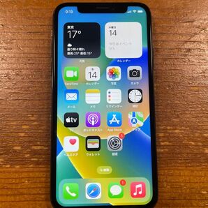 iPhone X space gray 64GB SIMフリー