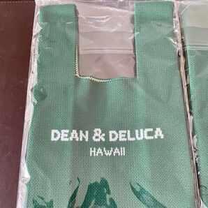 DEAN & DELUCA HAWAII トートバッグ グリーン 未使用 ニット