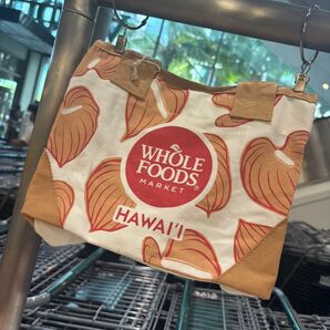 新柄!Whole Foods Market Hawaii ミニトートバッグ エコバッグ