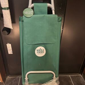 Whole Foods Market ショッピングカート グリーン 未使用