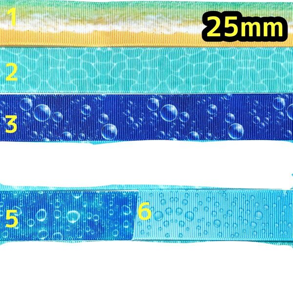 グログランリボン 25mm リボン 切り売り ハンドメイド