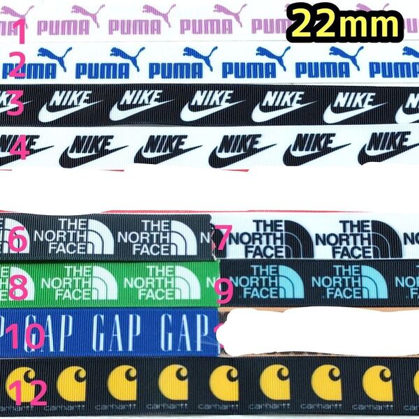 グログランリボン 22 25mm リボン 切り売り ハンドメイド