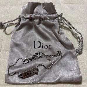 Dior ブレスレットシルバー 袋付き