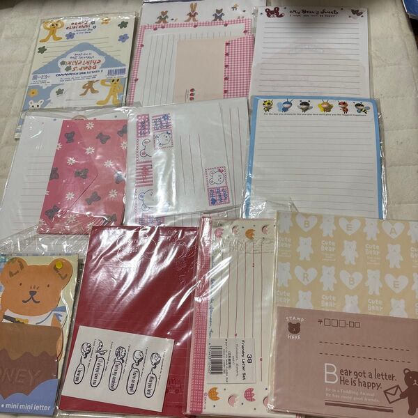 平成レトロ 便箋まとめ売り