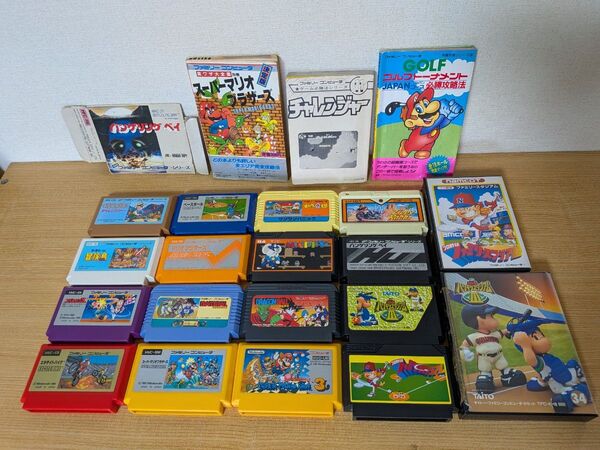 【動作未確認】ファミコン・ゲームソフト16本セット/ファミリーコンピュータ/一部商品に箱・ケース・攻略本があります。/レトロゲーム