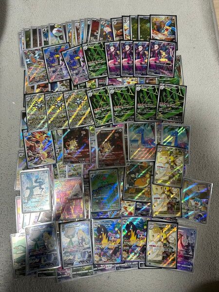 ポケモンカード!AR&CHR!127枚セット!テラスタルバトルパートナーズ熱風ロケット団151