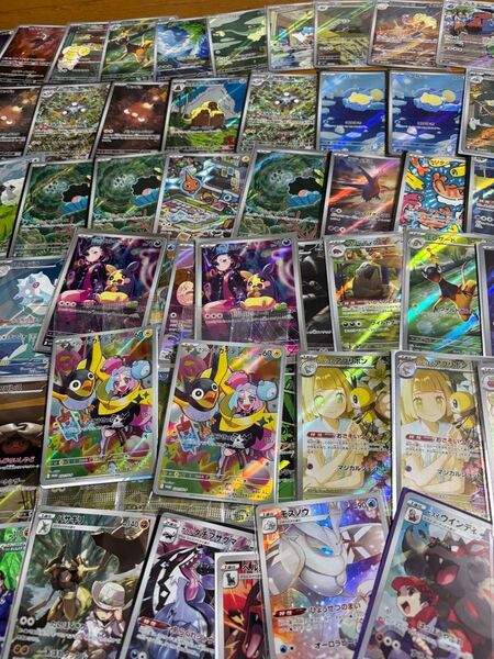 ポケモンカード!CHR&AR!73枚セット!未開封あり!テラスタル熱風ロケット団151