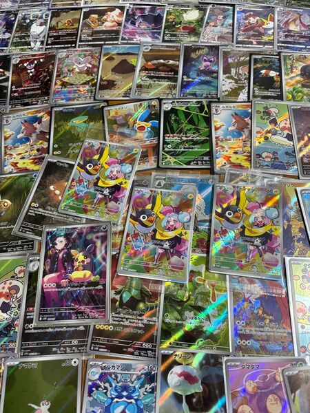 ポケモンカード!CHR&AR!74枚セット!テラスタル熱風ロケット団151