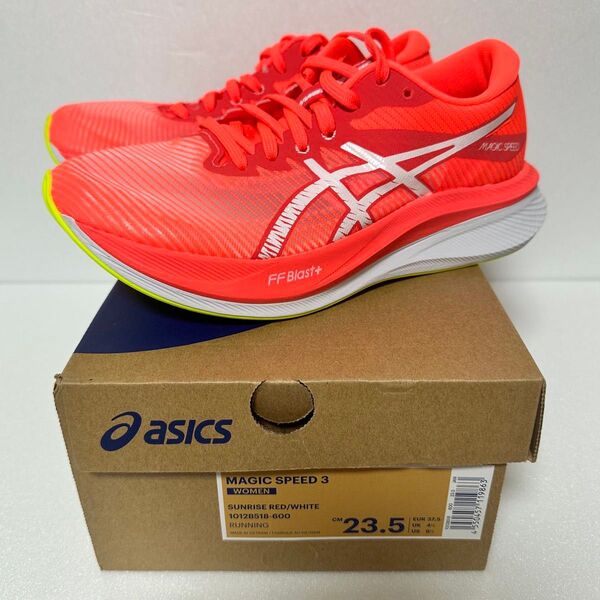 【新品箱付】 asics アシックス マジックスピード3 レディース23.5cm