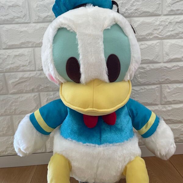 スーパーラージぬいぐるみ ドナルドダック シャイニーカラー 新品未使用 プライズ品