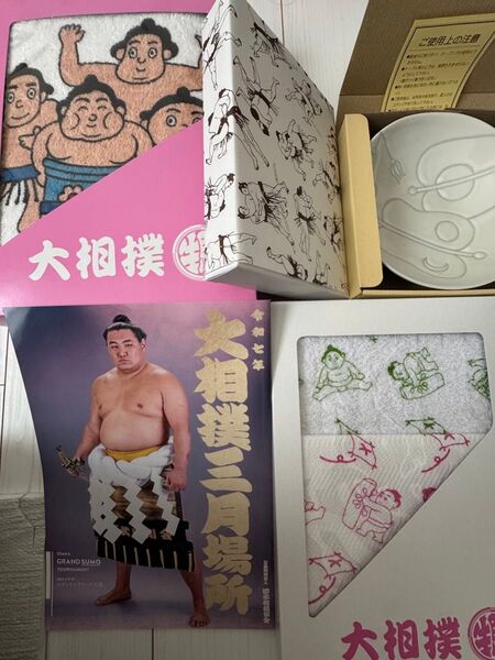 相撲キャラクターセット 5点セット タオルセット