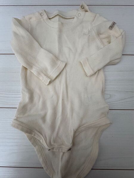 branshes ベビー肌着 80サイズ ロンパース 長袖