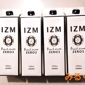 酵素ドリンクIZM ZERO3 4本