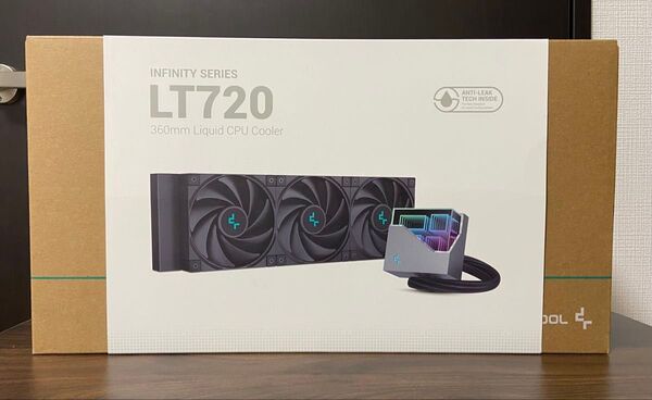 DEEPCOOL LT720 CPUクーラー 簡易水冷360mm