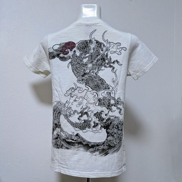 ◆Strange Heaven◆龍 ドラゴン 和柄 クルーネック 半袖 Tシャツ カットソー
