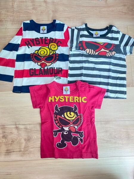 hysteric mini hysteric glamor 半袖Tシャツ ロンT 正規品