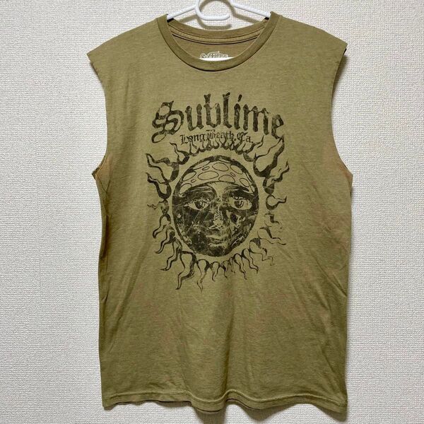 00s Sublime ノースリーブ タンクトップ バンドtシャツ グランジ