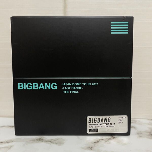 DVD BIGBANG JAPAN DOME TOUR 2017 初回限定盤